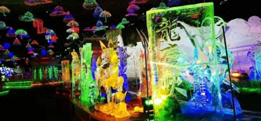 龍慶峽冰燈冰雪嘉年華15日開幕,200件冰雕領略藝術之美