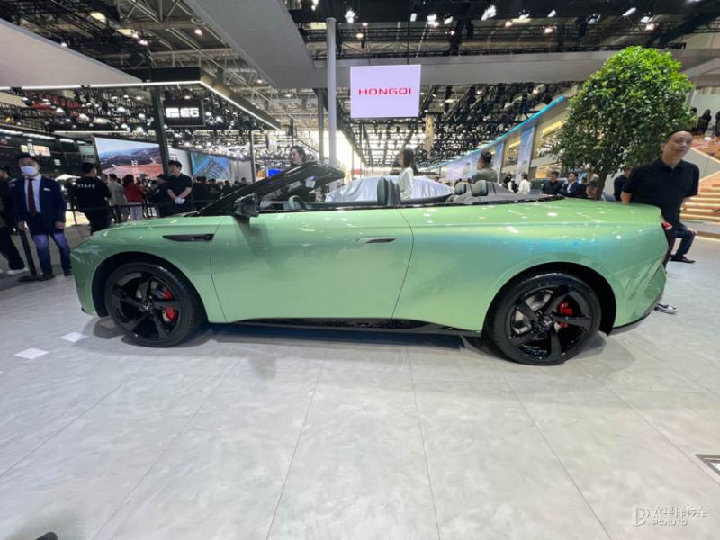 2024北京車展:紅旗EH7敞篷版首發(fā)亮相