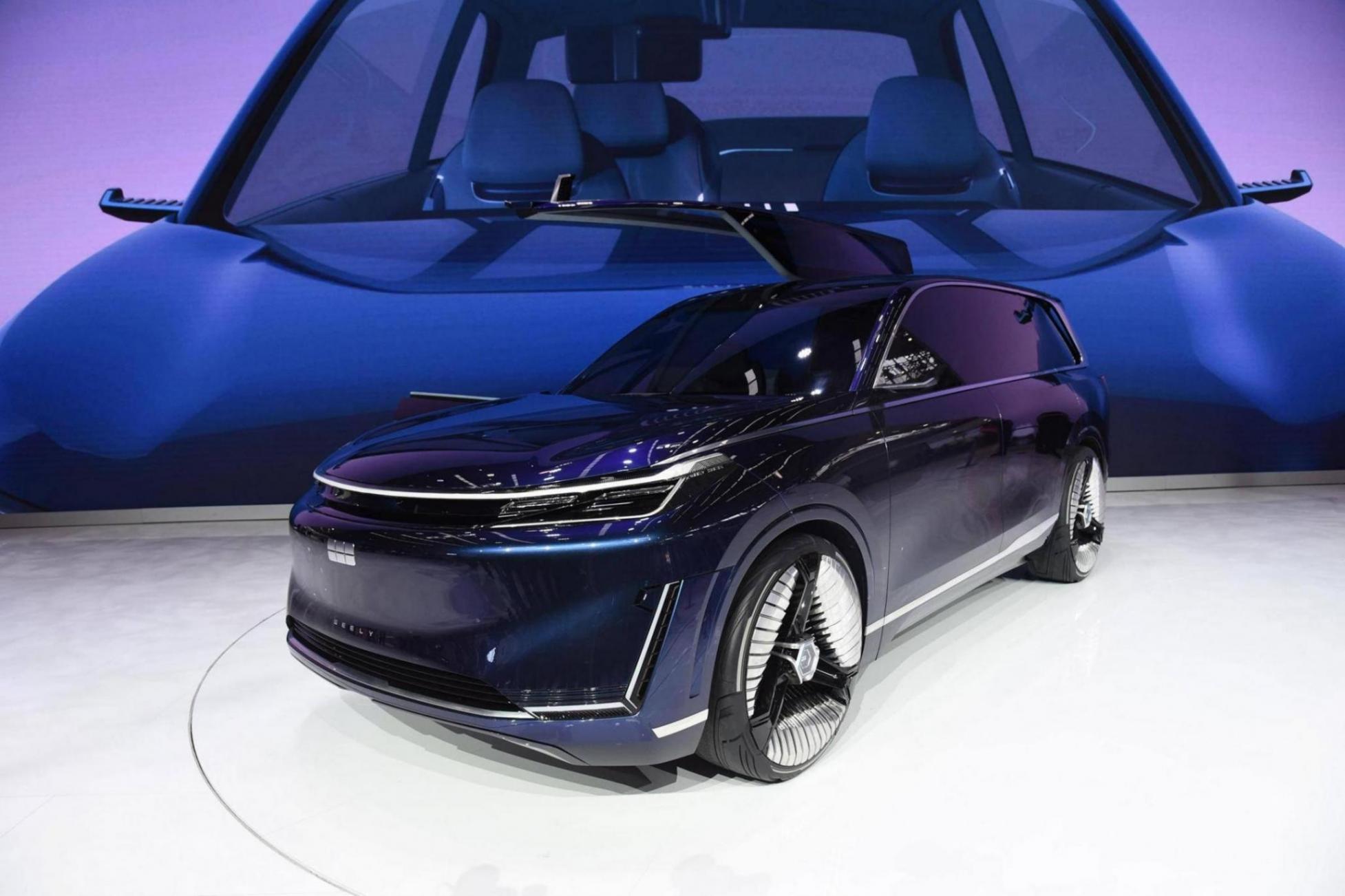 2024北京車展:吉利銀河科技旗艦SUV“銀河星艦”全球首發