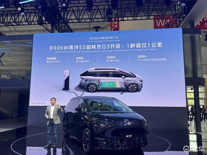 2024北京車展:小鵬X9 AI智能座艙/小鵬匯天飛行汽車亮相