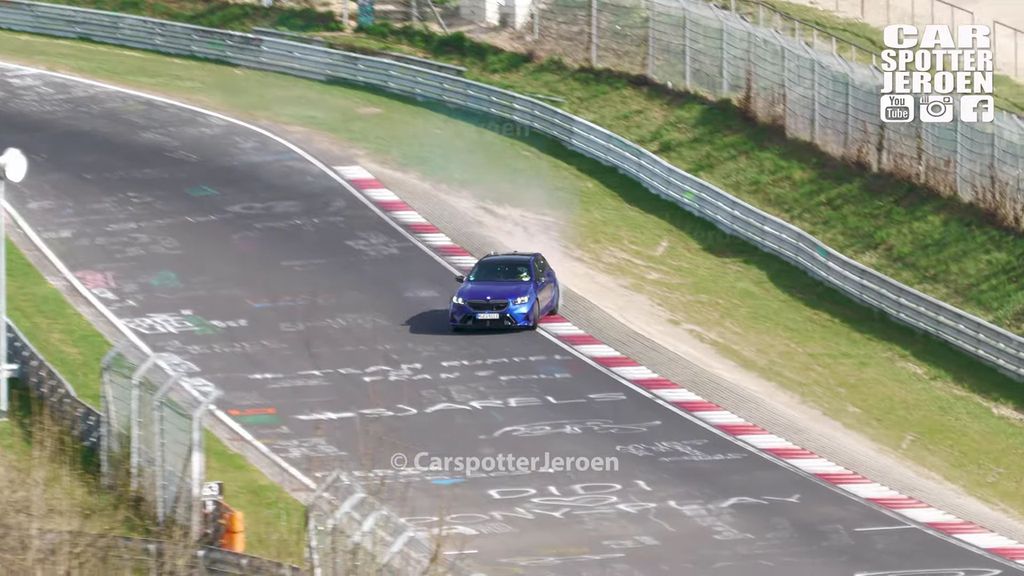 寶馬最重M5車型:2025款M5 Touring G99紐北測試視頻曝光