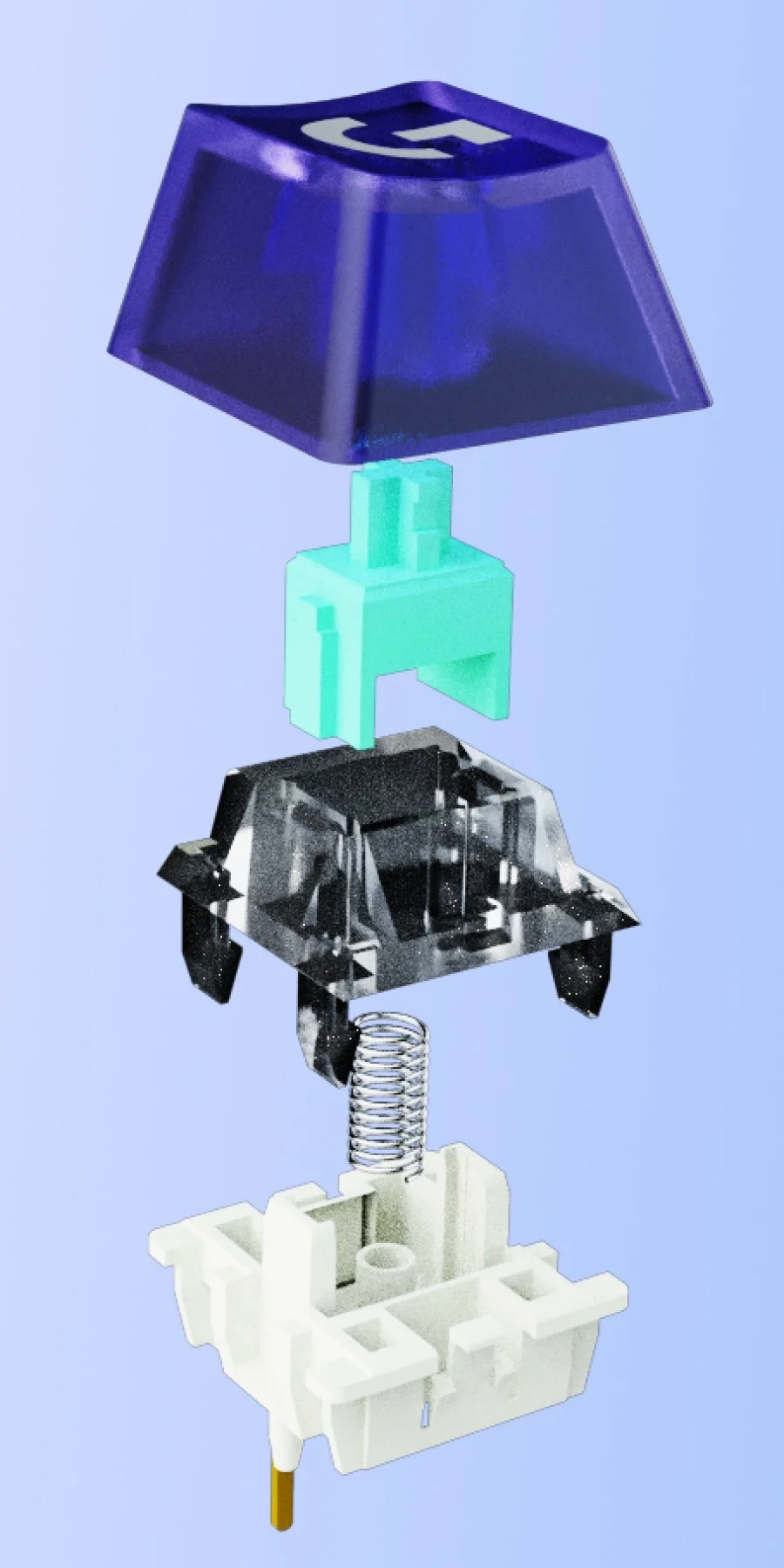 羅技G推首款8K客制化機械游戲鍵盤G316 X:98配列有線連接