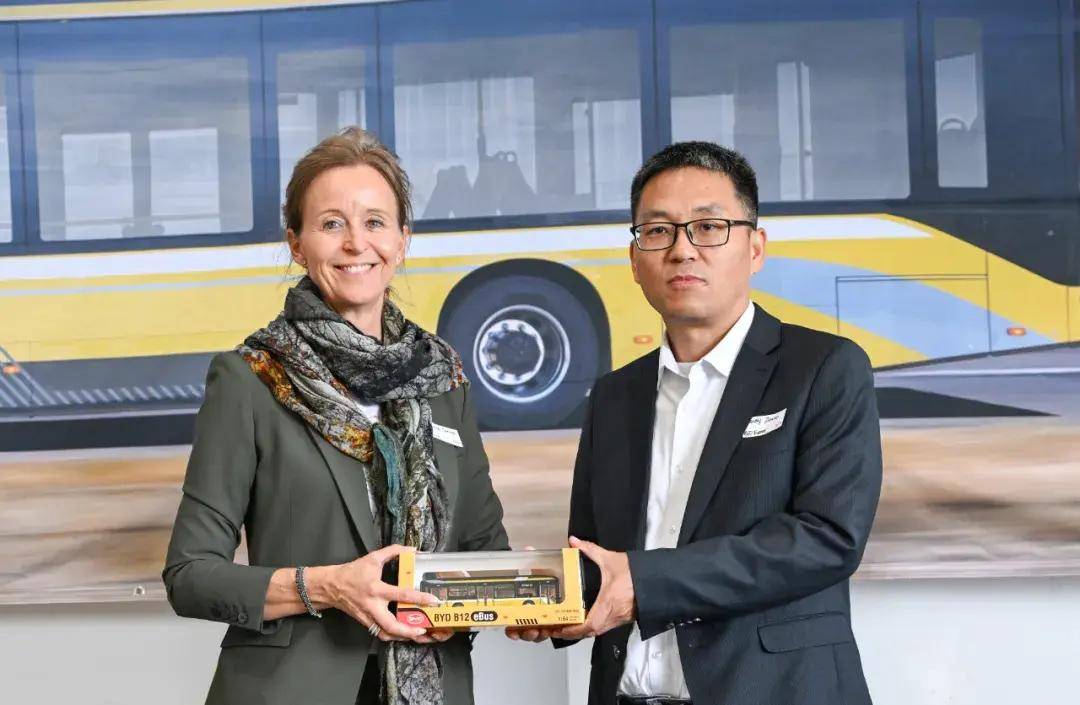 比亞迪在丹麥交付歐洲市場第5000輛純電動大巴