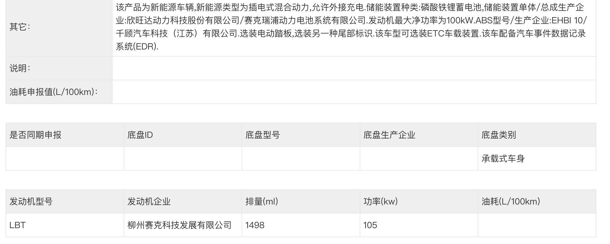 寶駿華境S申報工信部:智駕靠華為、設計很理想,純電續航175km