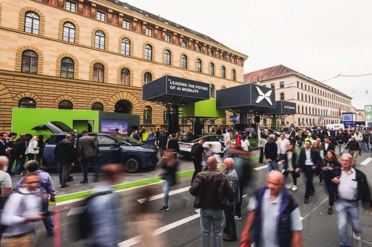 在慕尼黑車展上,有中國公司在車展宣布進軍歐洲市場的戰(zhàn)略