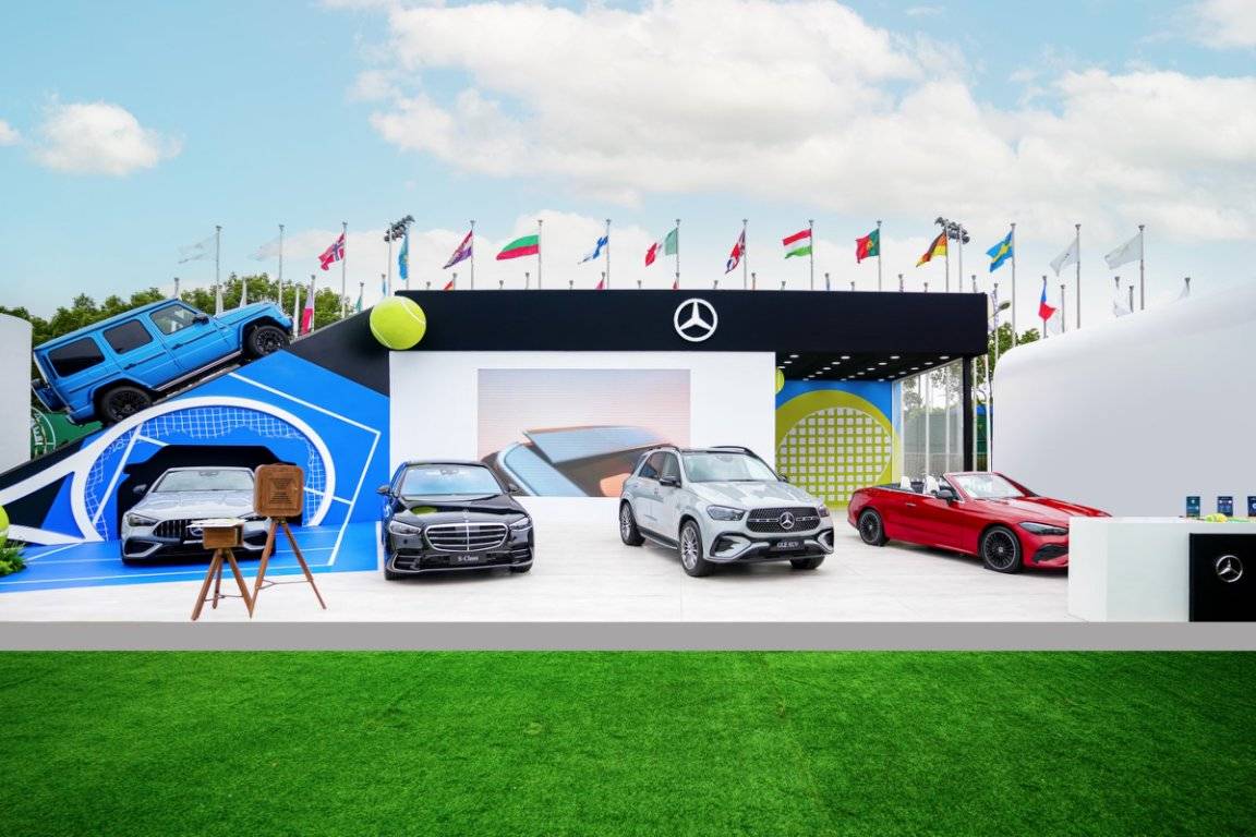 梅賽德斯-奔馳攜手中國網球公開賽及上海大師賽拉開2025網球季戰幕