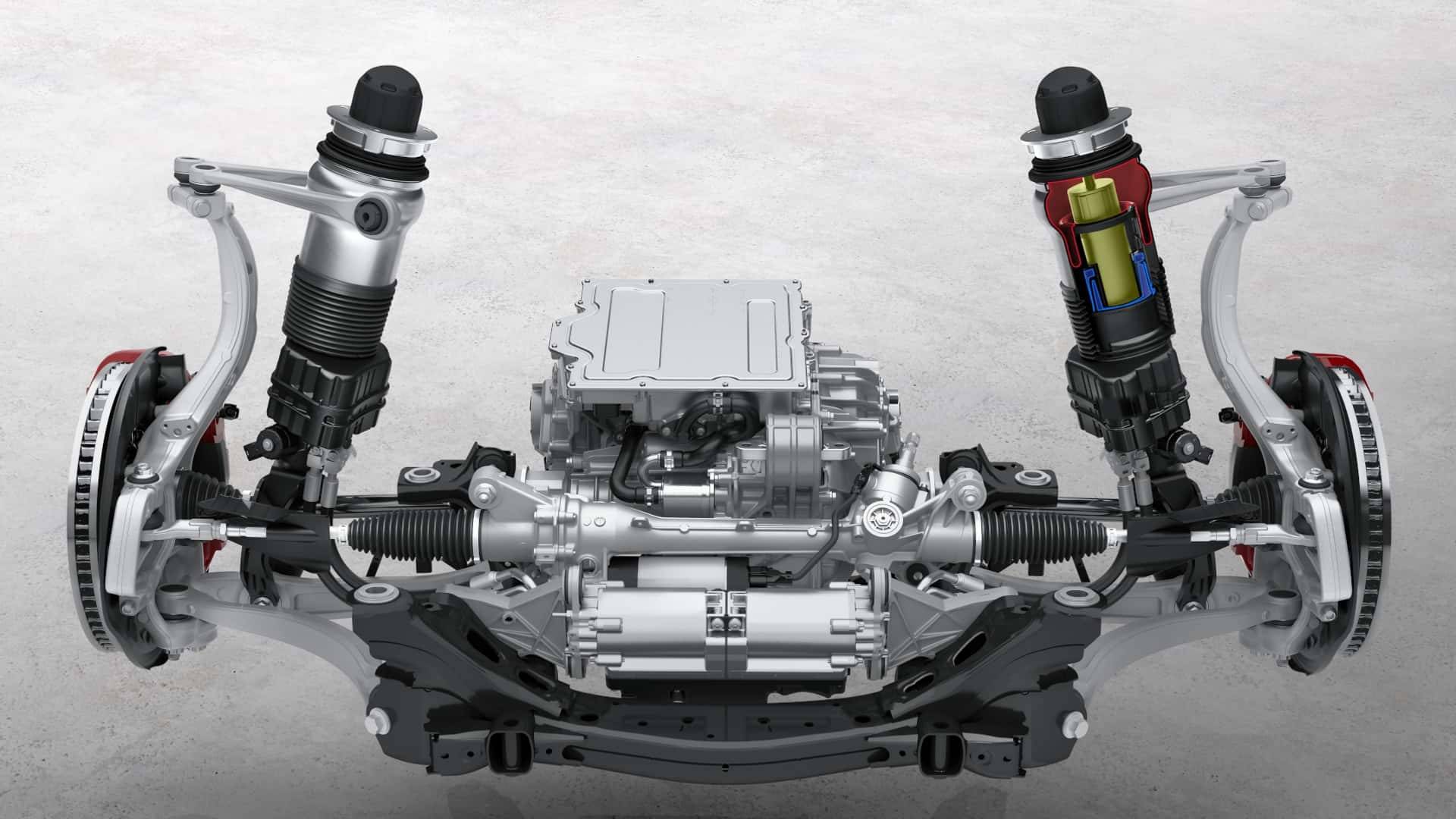 保時(shí)捷卡宴電動(dòng)版內(nèi)飾官圖曝光:中控曲面屏!?