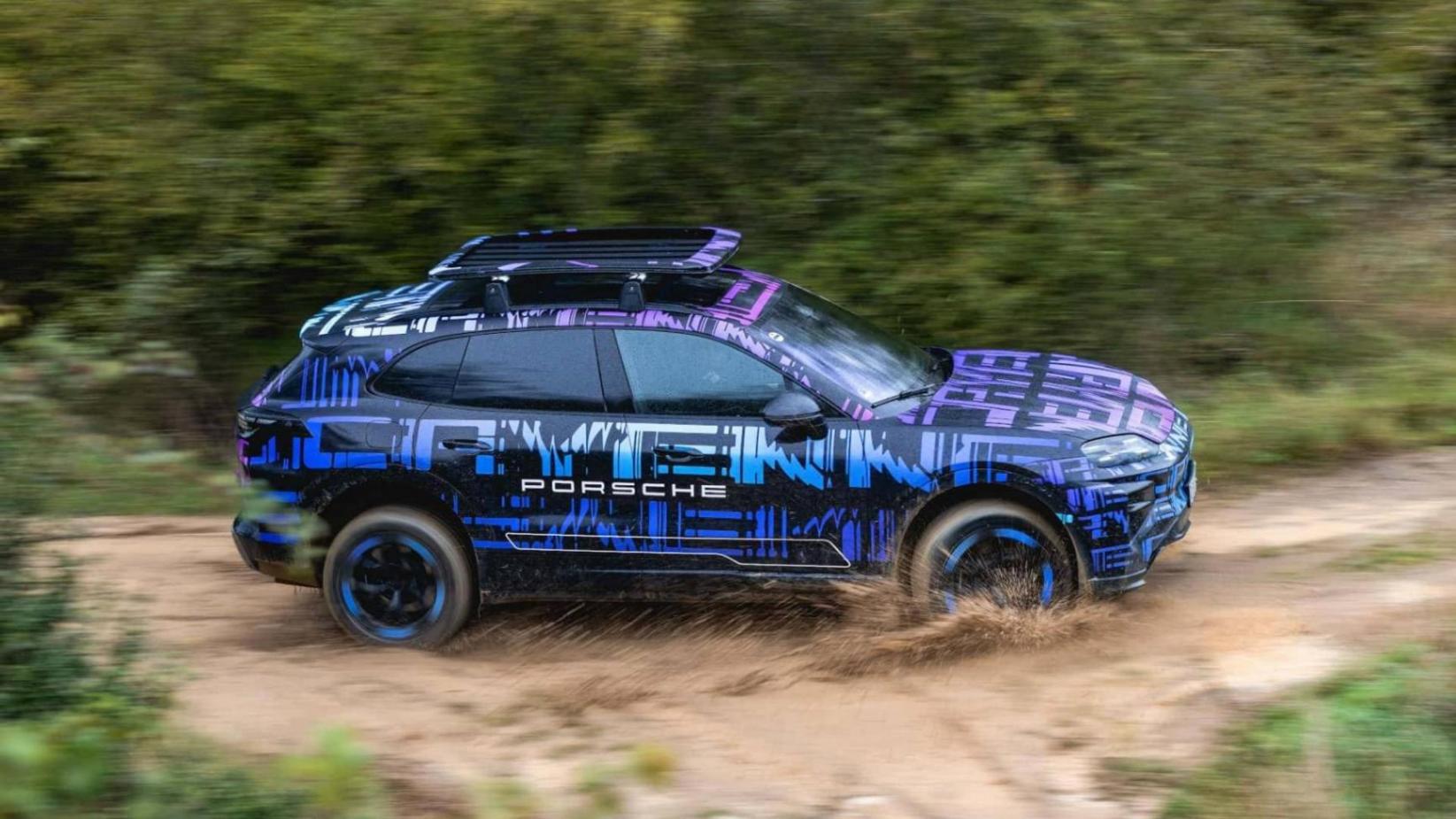 保時(shí)捷卡宴電動(dòng)版內(nèi)飾官圖曝光:中控曲面屏!?