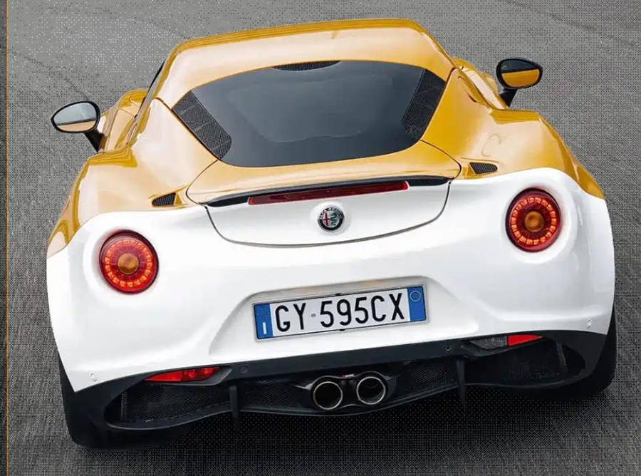 阿爾法·羅密歐4C Collezione GT\"Nicola Larini\"官圖發(fā)布